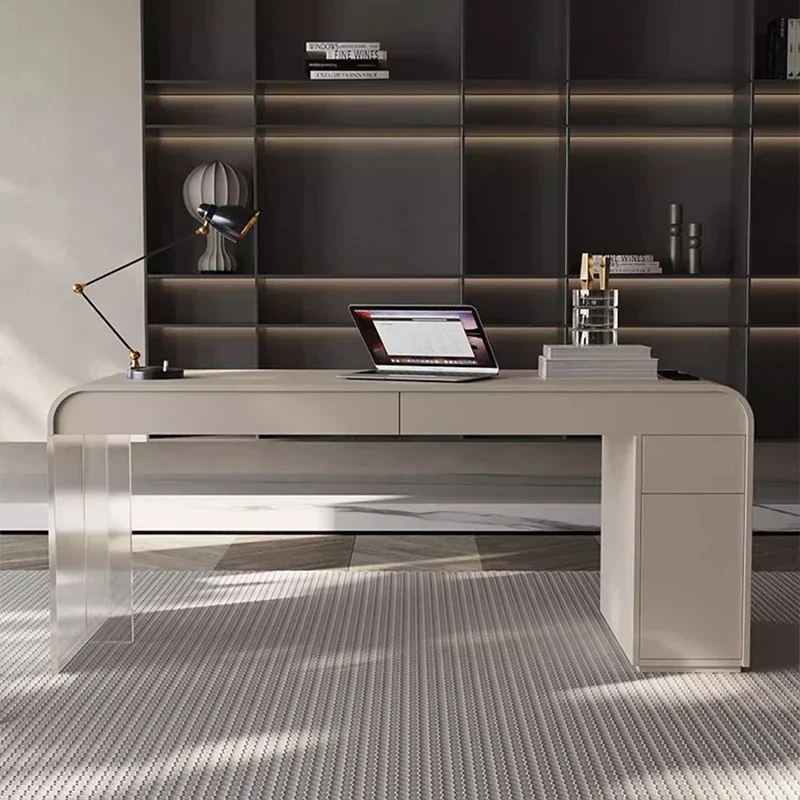 Desk Setup Corner - Minimalist Yönetici Ofis Masası Çalışma Odası