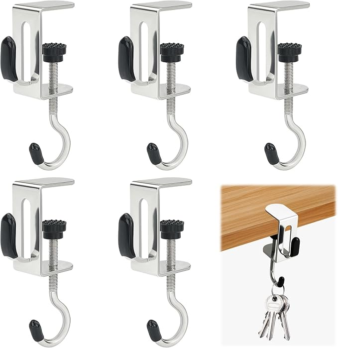 Desk Setup Shelf - Masa için Çanta Askısı, Çizilmez Çanta
