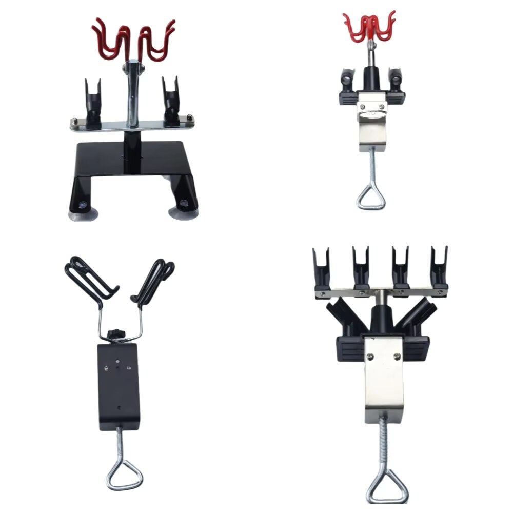 Desk Setup Kit - Saplı Airbrush'lar için Büyük Airbrush Tutucu,