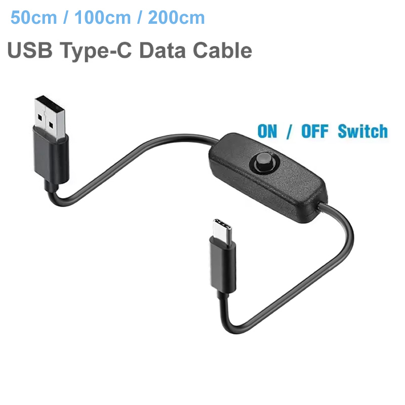 Desk Setup Led Strip - Açma Kapama Anahtarlı USB Tip C