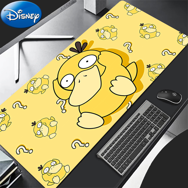 Desk Setup Mat - Oyun Mouse Pad'i P-Pokemon Psyduck 90x40cm