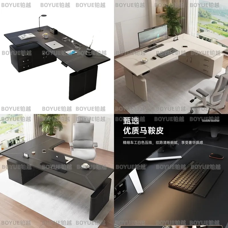 Desk Setup Corner - L Şeklinde Elektrikli Yükseklik Ayarlı Köşe