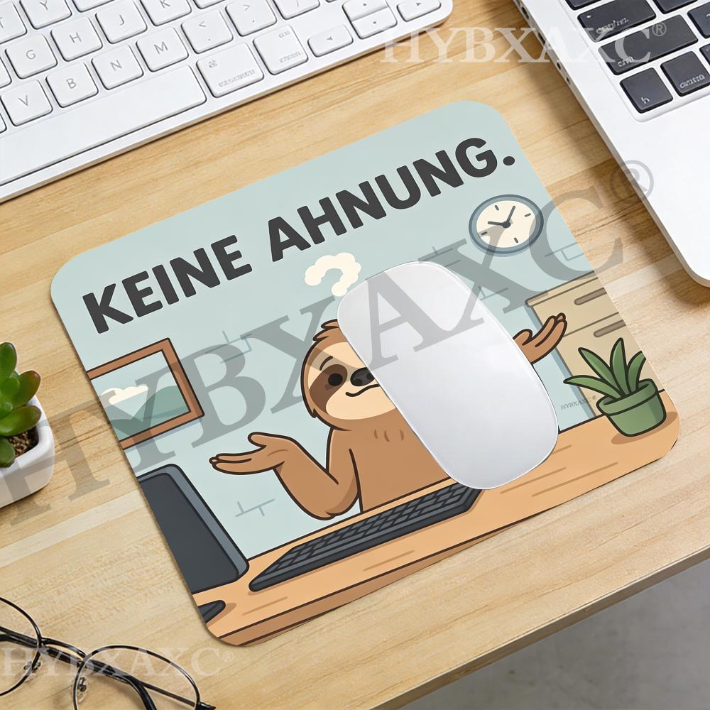 Work Desk Home Setup - HYBXAXC Komik Tembel Hayvan Keine Ahnung
