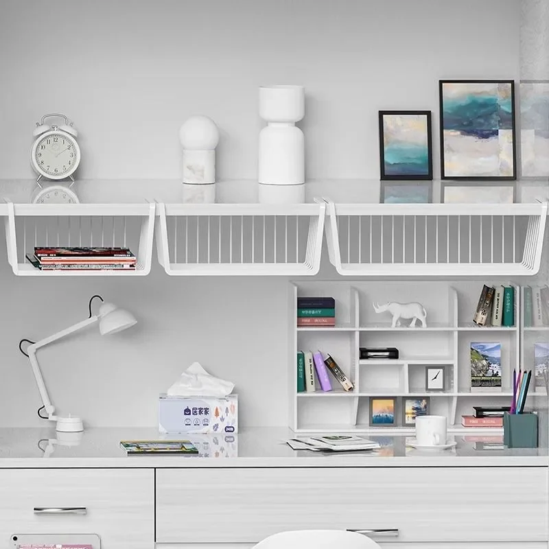 Desk Setup Shelf - 1 adet off-the-shelf mutfak katmanlı depolama