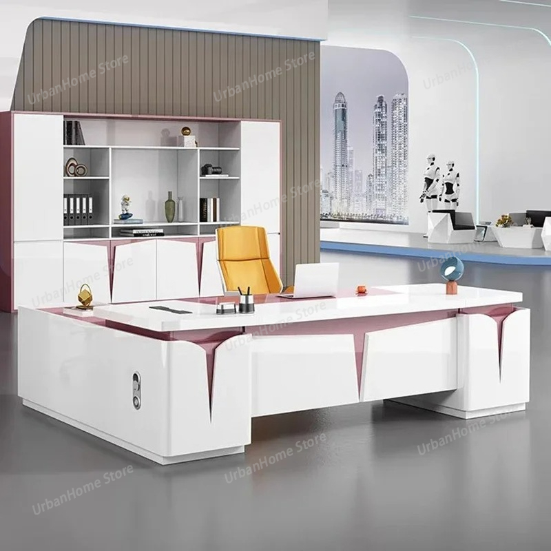 Desk Setup Corner - Mobilya Ofis Masası Kurulum Aksesuarları Basit