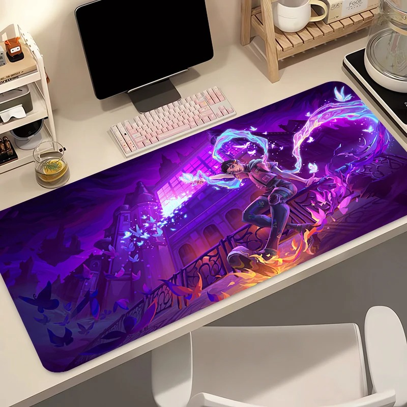 Desk Setup Mat - Mouse Pad Gamer Bilgisayar Anime PC