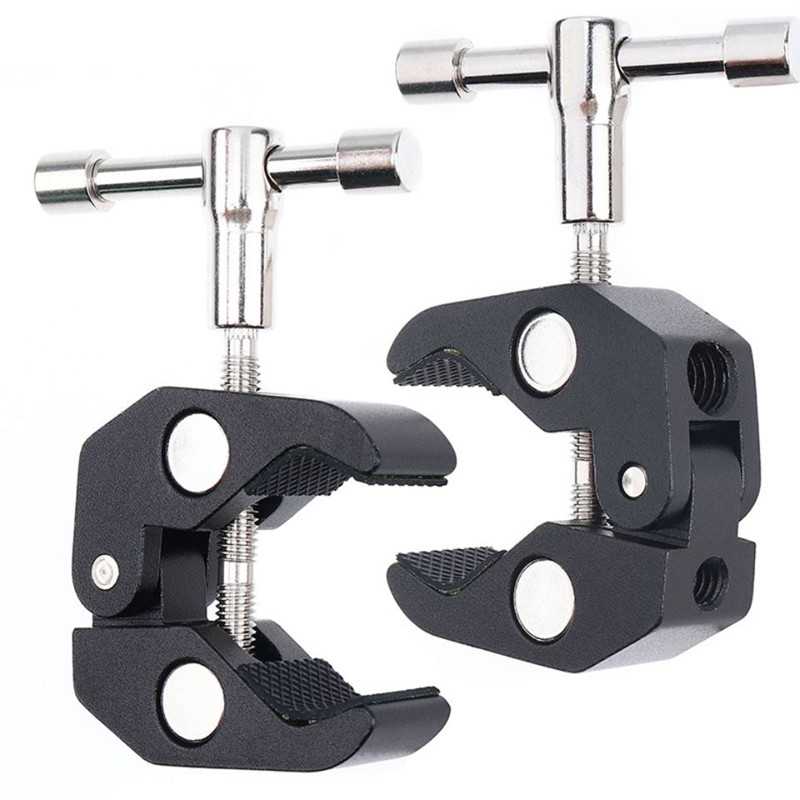 Monitor Arm Clamp - Ayarlanabilir Sürtünmeli Eklemli Sihirli Kol DSLR