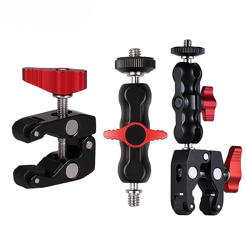 Monitor Arm Clamp - Çok fonksiyonlu Top Kafa Süper Kelepçe