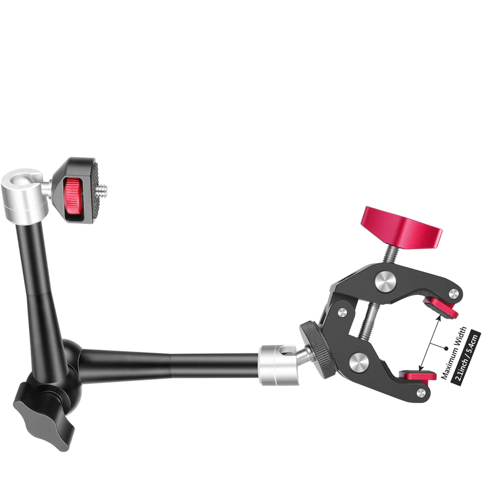 Monitor Arm Clamp - Ayarlanabilir Eklemli Sürtünmeli Sihirli Kol Büyük