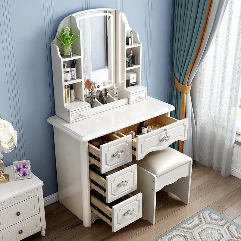 Kızlar için Beyaz ve Pembe Mod - Desk Vanity Setup incelemesi ve fiyatı