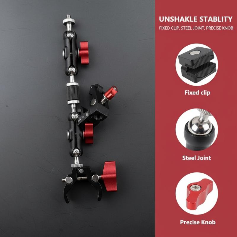 Kamera Süper Kelepçesi 1 Set M - Monitor Arm Clamp incelemesi ve fiyatı