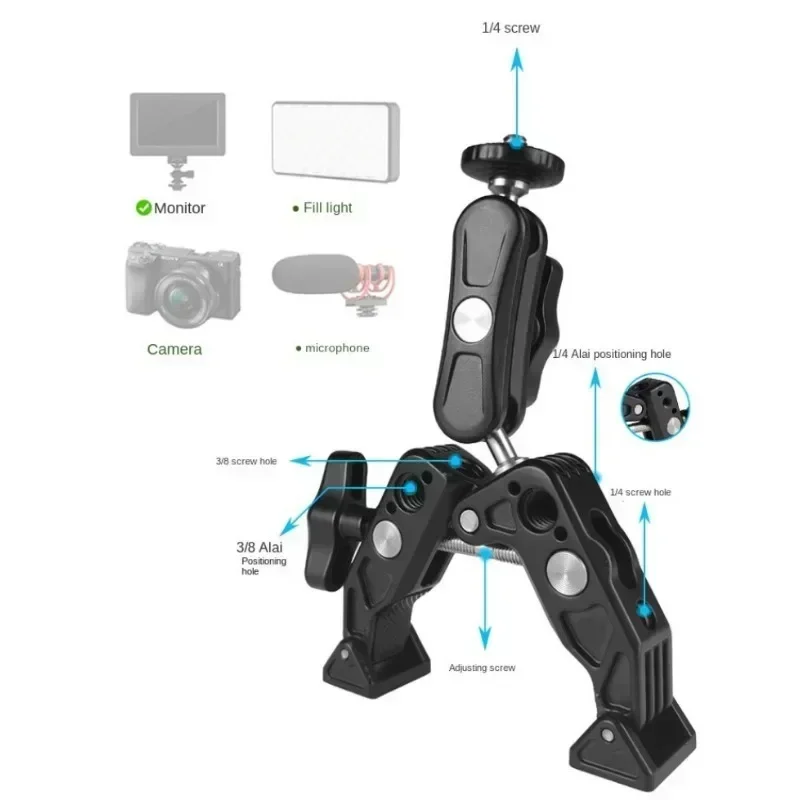 360 Derecelik Metal Süper Kele - Monitor Arm Clamp incelemesi ve fiyatı