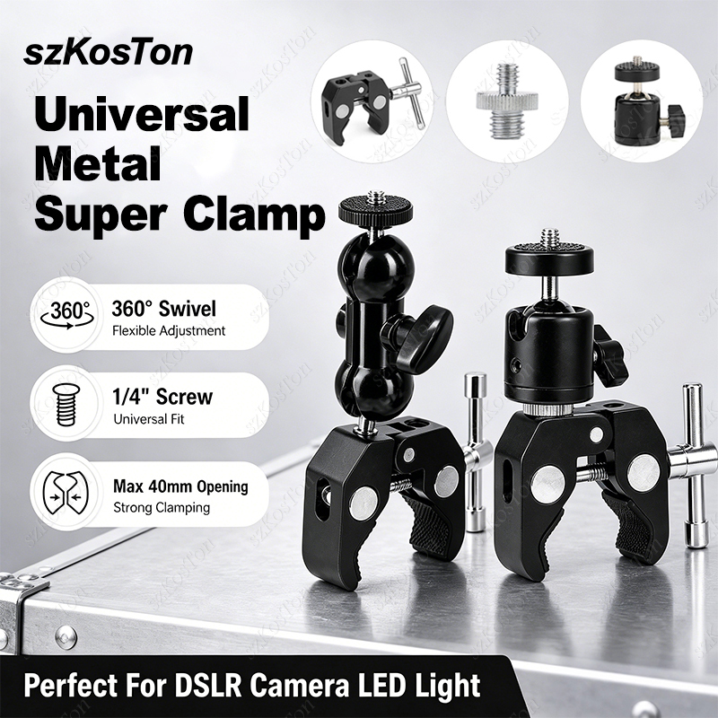 Kamera Metal Süper Kelepçe 360 - Monitor Arm Clamp incelemesi ve fiyatı