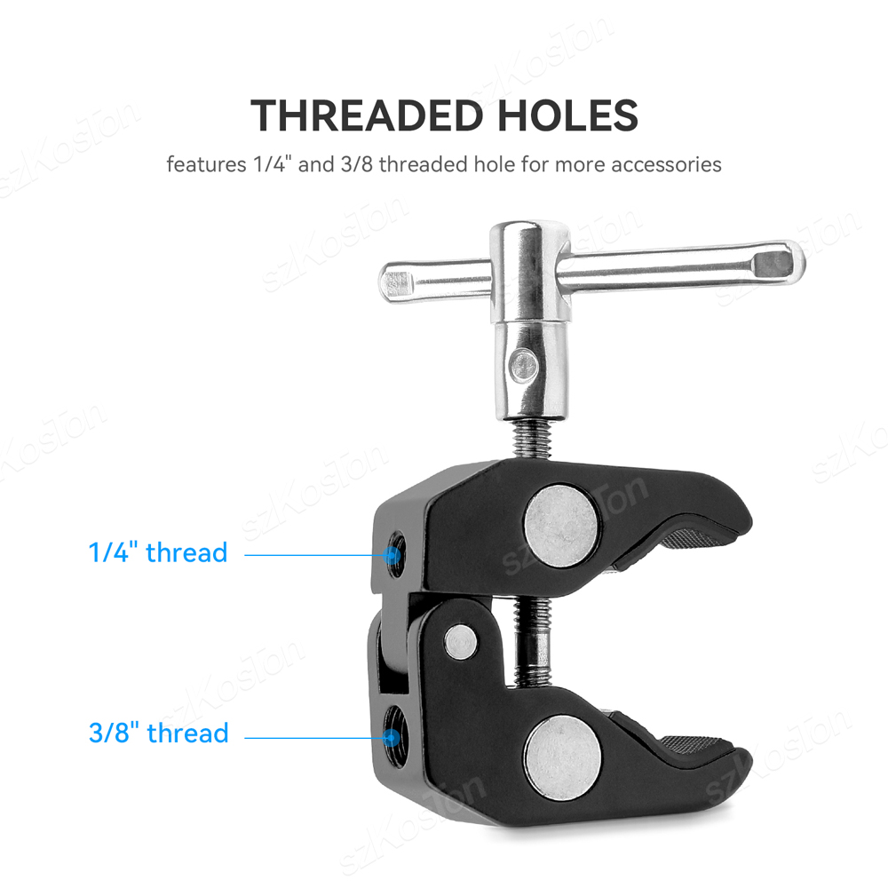 Kamera Metal Süper Kelepçe 360 - Monitor Arm Clamp incelemesi ve fiyatı