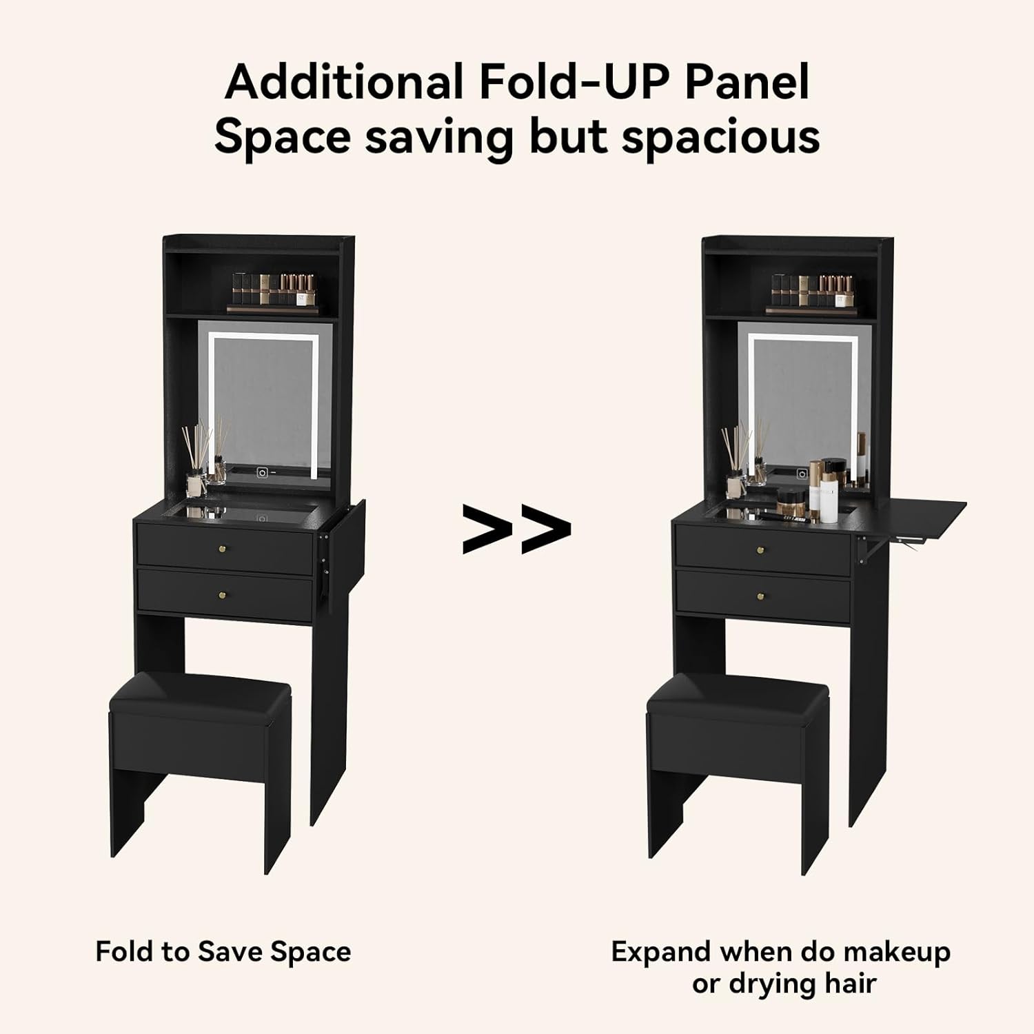 Yatak Odası için Mini Siyah Ma - Desk Vanity Setup incelemesi ve fiyatı