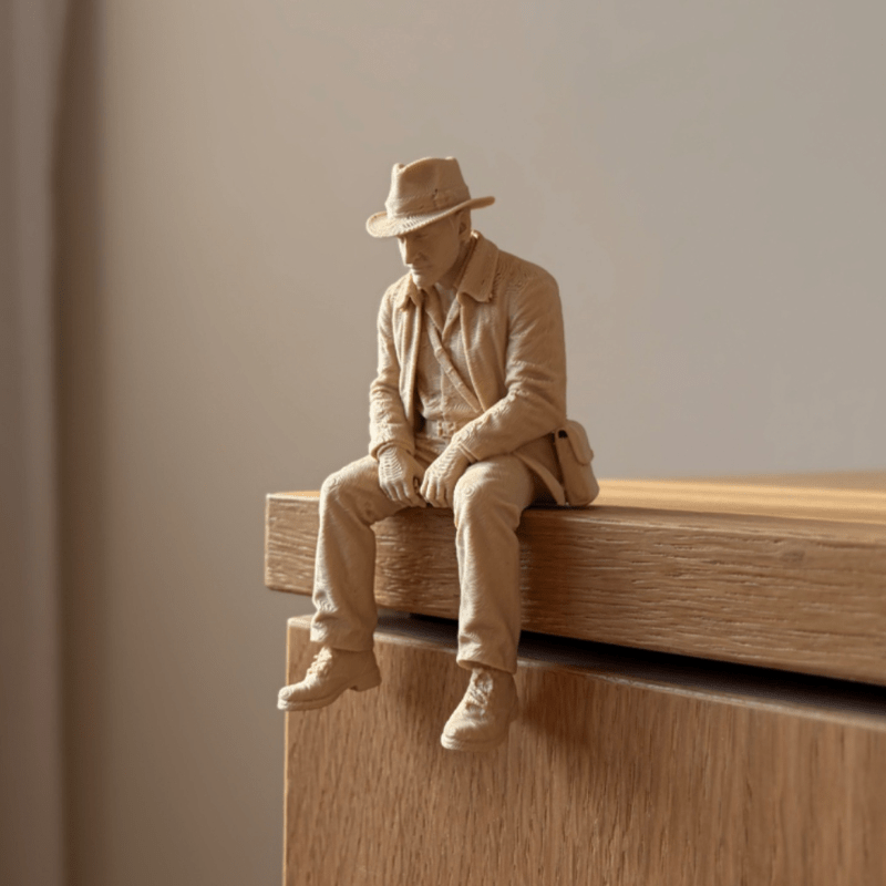 Mat Bej Explorer Kenar Heykeli - Desk Setup Shelf incelemesi ve fiyatı