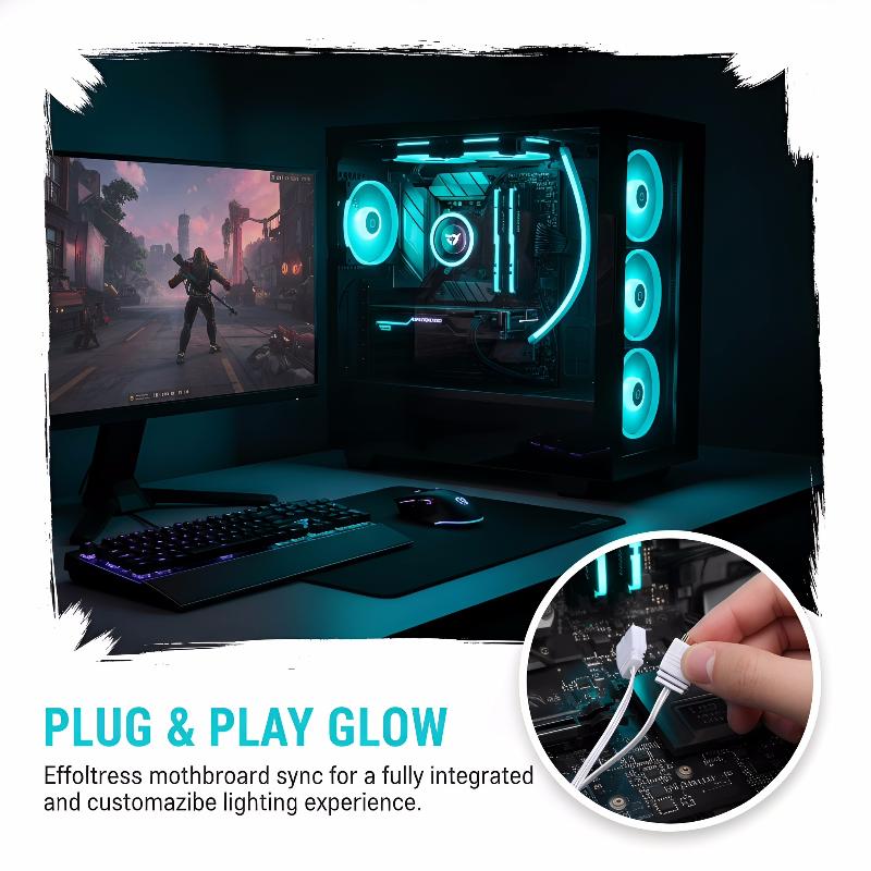 5V 3PIN ARGB Dekoratif Işık Şe - Desk Setup Led Strip incelemesi ve fiyatı