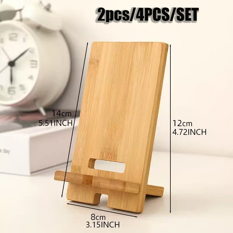 2 adet/4 adet/takım ahşap bamb - Desk Setup Kit incelemesi ve fiyatı