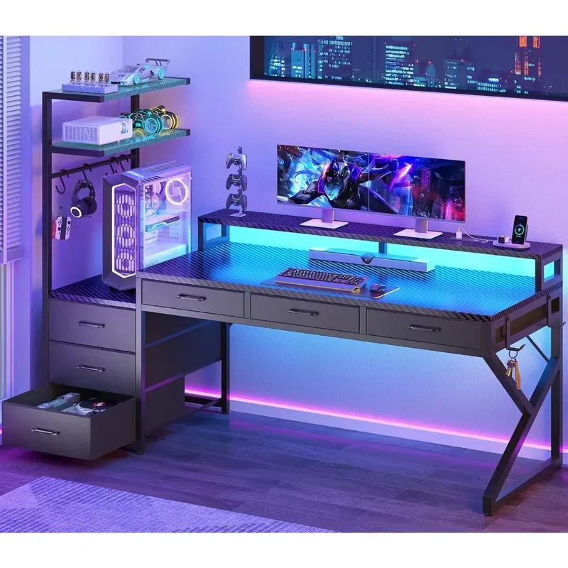 55 İnç Oyun Masası, Köşe Kurul - Desk Setup Corner incelemesi ve fiyatı