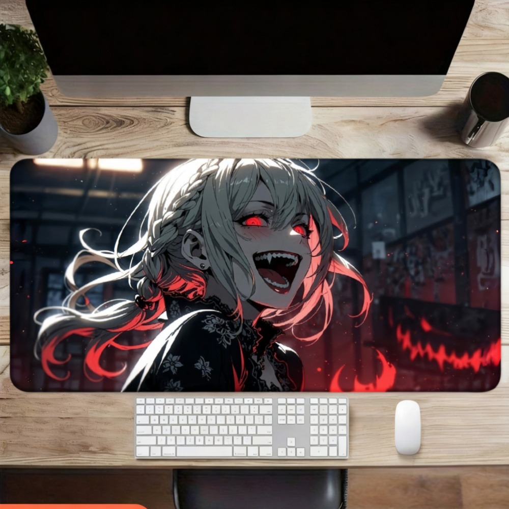 Kırmızı alevli ve koyu arka pl - Desk Setup Red incelemesi ve fiyatı