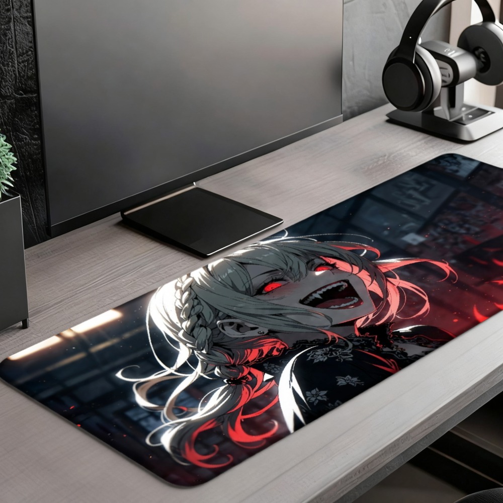 Kırmızı alevli ve koyu arka pl - Desk Setup Red incelemesi ve fiyatı
