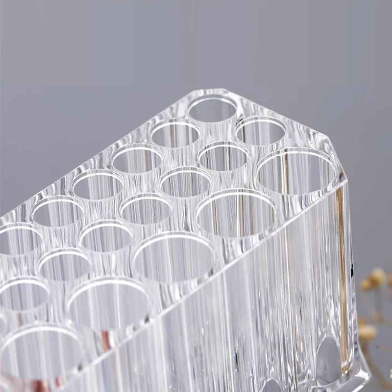 26 delikli makyaj fırçası tutu - Desk Setup Shelf incelemesi ve fiyatı