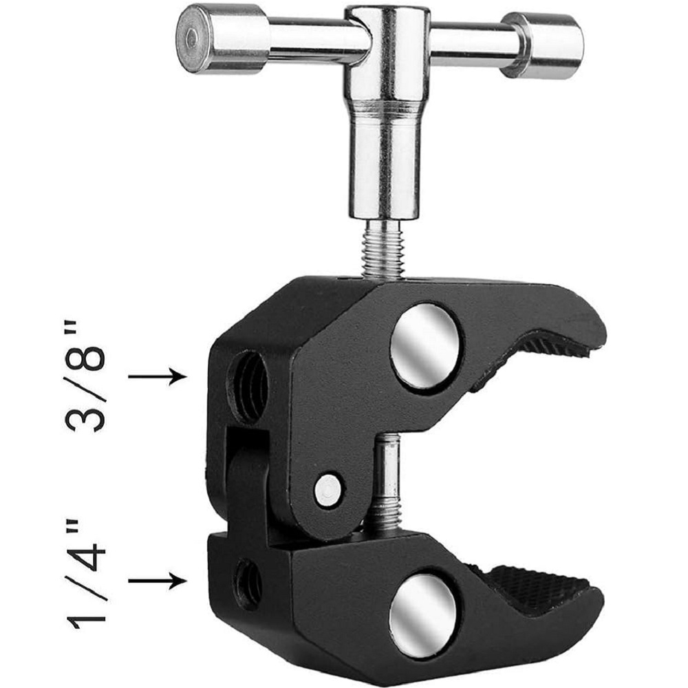 Büyük Kol Klipsli Bilyalı Klip - Monitor Arm Clamp incelemesi ve fiyatı
