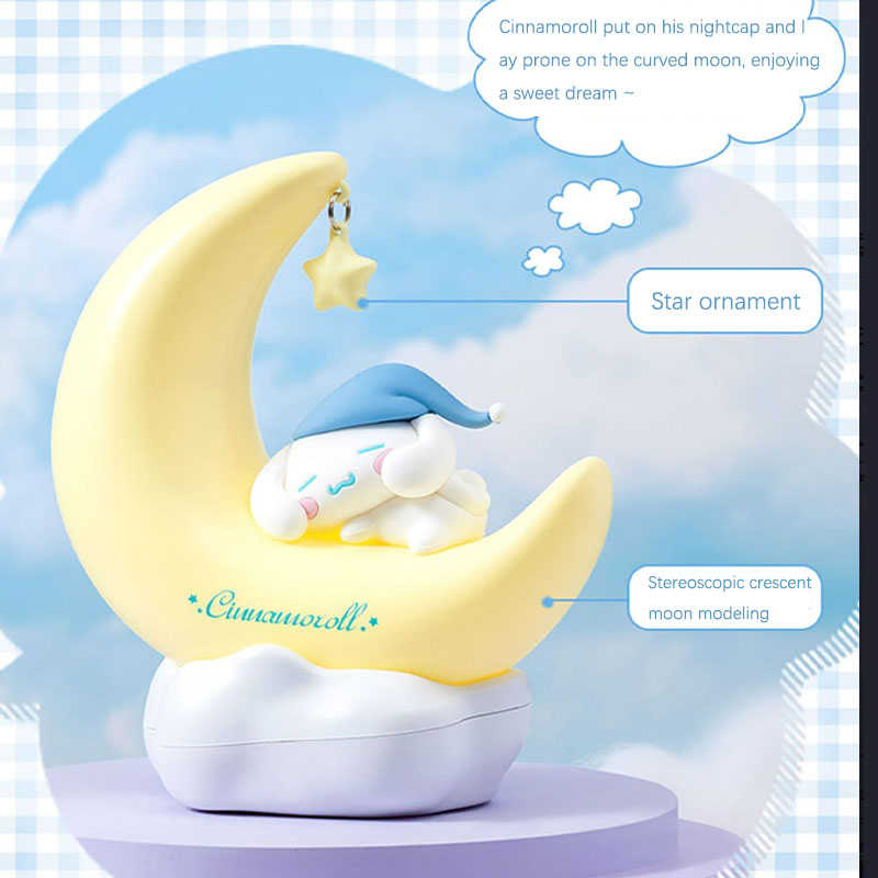 Cinnamoroll Ay Rüyası LED Gece - Desk Setup Shelf incelemesi ve fiyatı