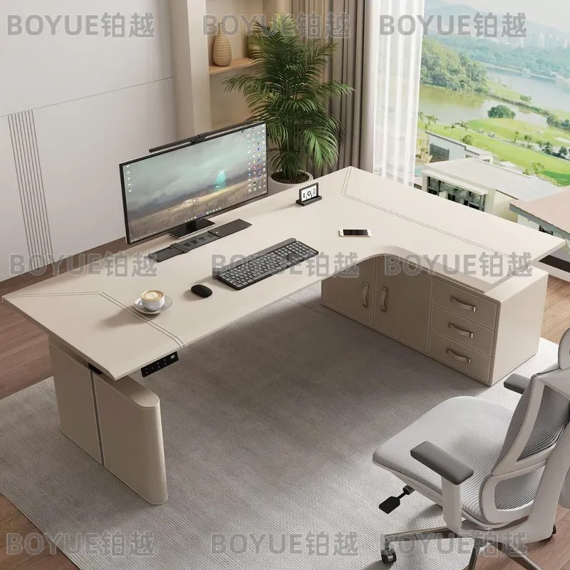 L Şeklinde Elektrikli Yüksekli - Desk Setup Corner incelemesi ve fiyatı