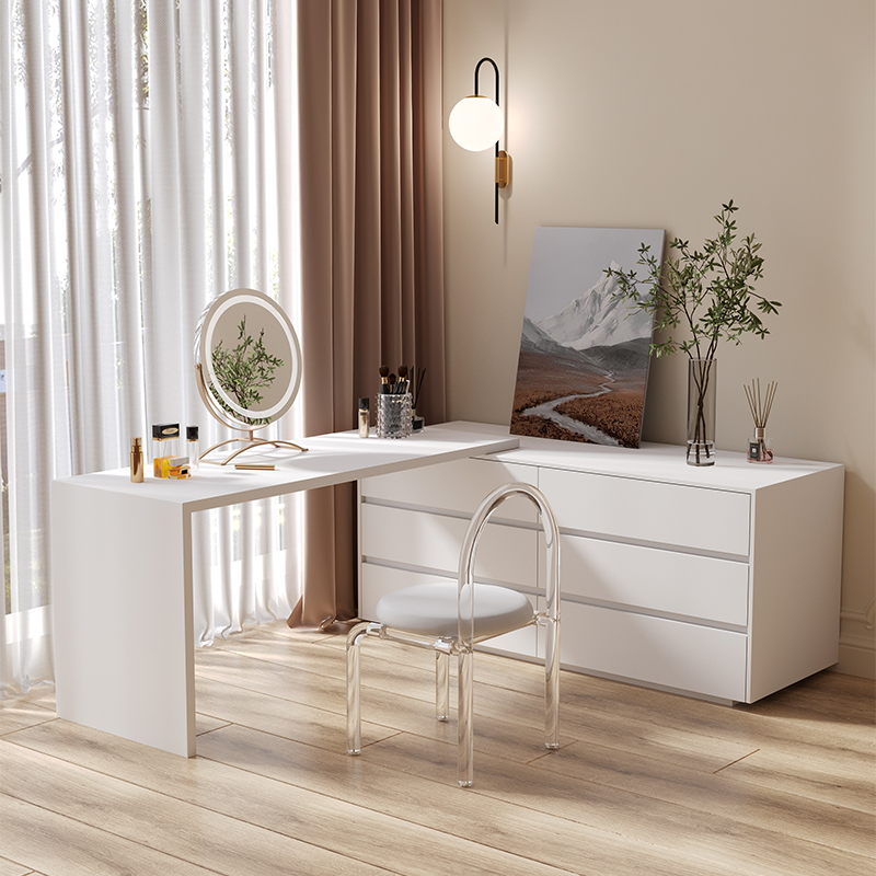 Şifonyer, Çok Amaçlı Düz L Şek - Desk Vanity Setup incelemesi ve fiyatı