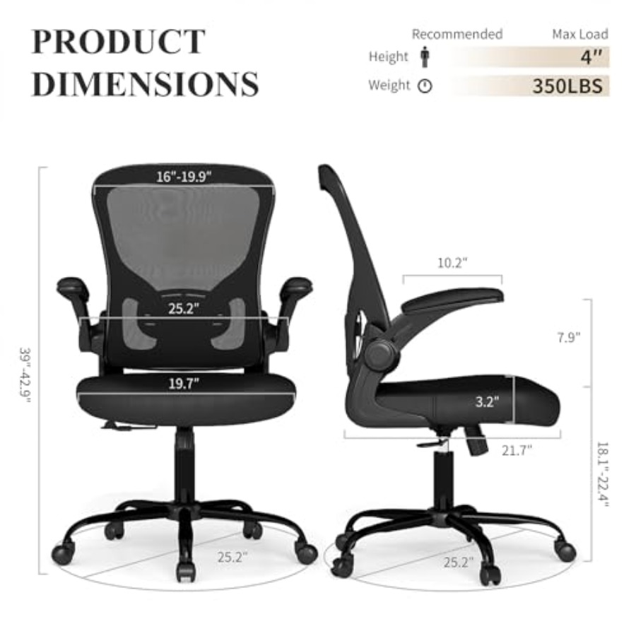 Fileli Ofis Koltuğu, Ergonomik - Desk Setup Ergonomics incelemesi ve fiyatı