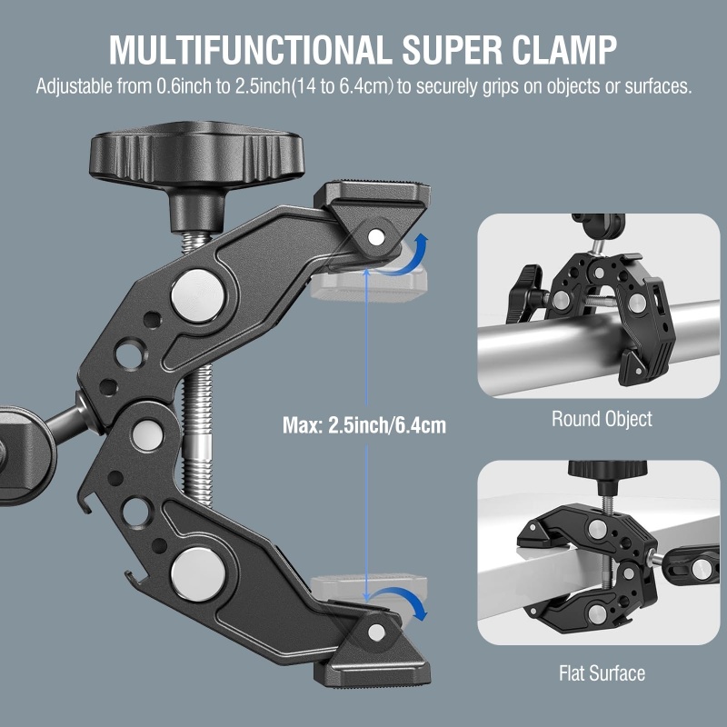 Evrensel Alüminyum Süper Kelep - Monitor Arm Clamp incelemesi ve fiyatı