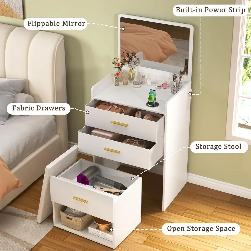 3'ü 1 Arada Makyaj Masası, Kal - Desk Vanity Setup incelemesi ve fiyatı
