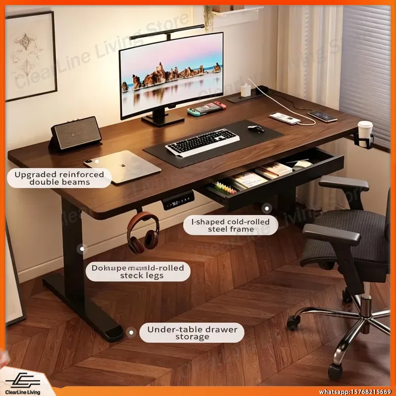 Elektrikli Yükseklik Ayarlı Oy - Desk Setup Ergonomics incelemesi ve fiyatı