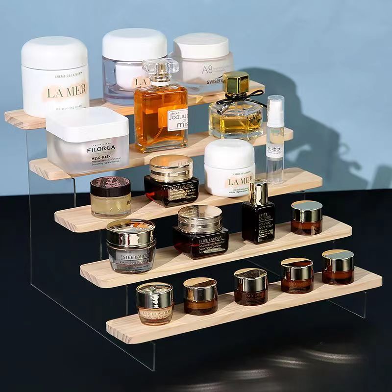 Kömürleşmiş Ahşap Basamaklı Se - Desk Setup Shelf incelemesi ve fiyatı