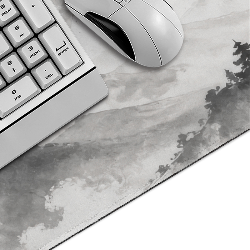 Mouse Pad Ink Mountain Red Sun - Desk Setup Red incelemesi ve fiyatı