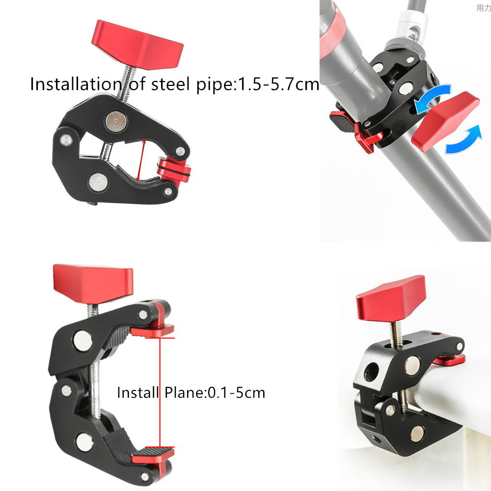 Ayarlanabilir Eklemli Sürtünme - Monitor Arm Clamp incelemesi ve fiyatı