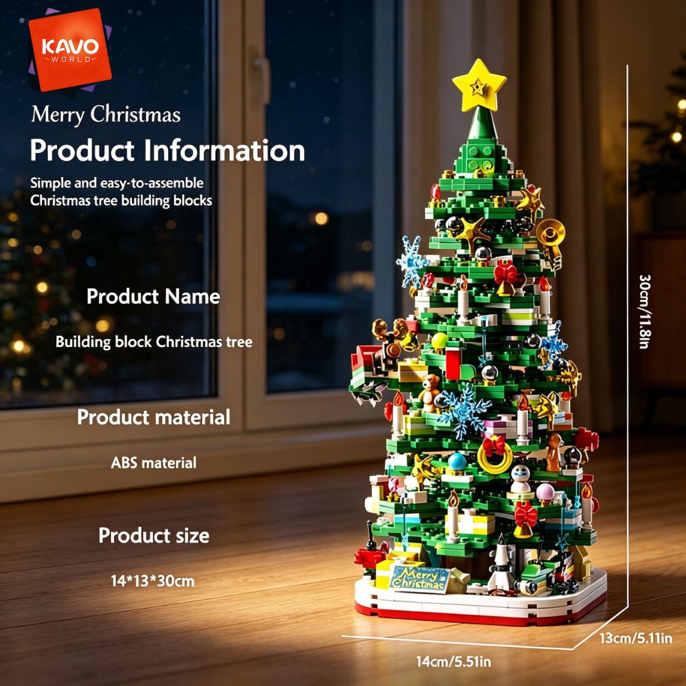 KAVOWORLD 1024 Parça Noel Ağac - Desk Setup Couple incelemesi ve fiyatı