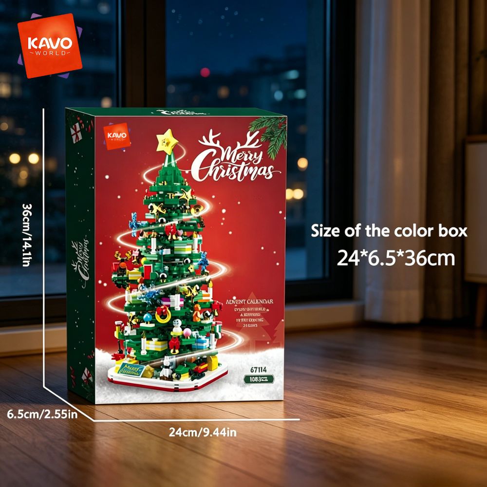 KAVOWORLD 1024 Parça Noel Ağac - Desk Setup Couple incelemesi ve fiyatı